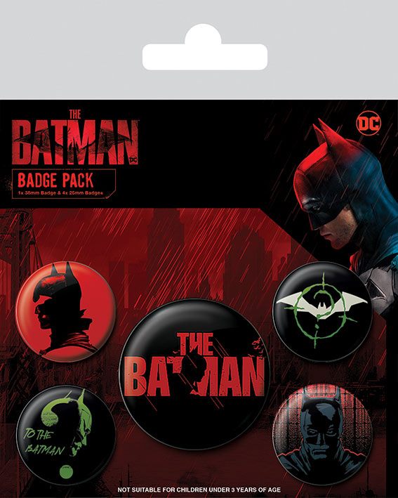 Batman Ansteck Buttons (5er-Pack)