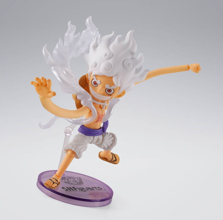 One Piece – Monkey D. Luffy Gear 5 | S.H. Figuarts x World Collectable Figure