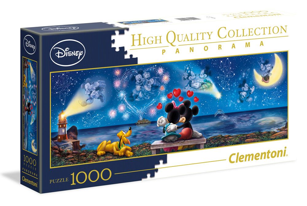 Disney Puzzle - Panorama Mickey & Minnie (1000 Teile)