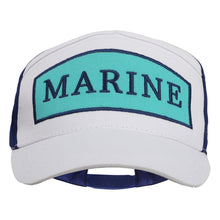 Load image into Gallery viewer, One Piece Baseball Cap - Marine
