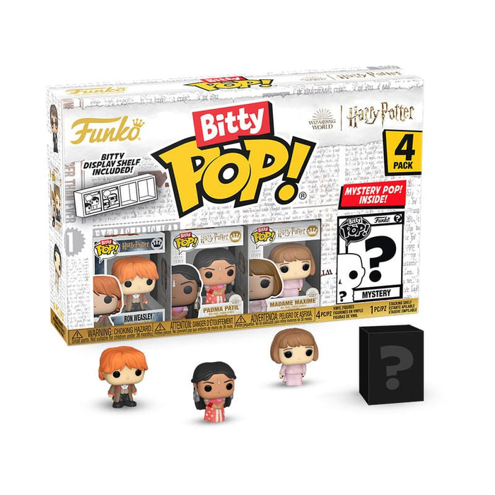 Funko Bitty Pop! Harry Potter – Ron 4er-Pack | Vinyl Figuren Set