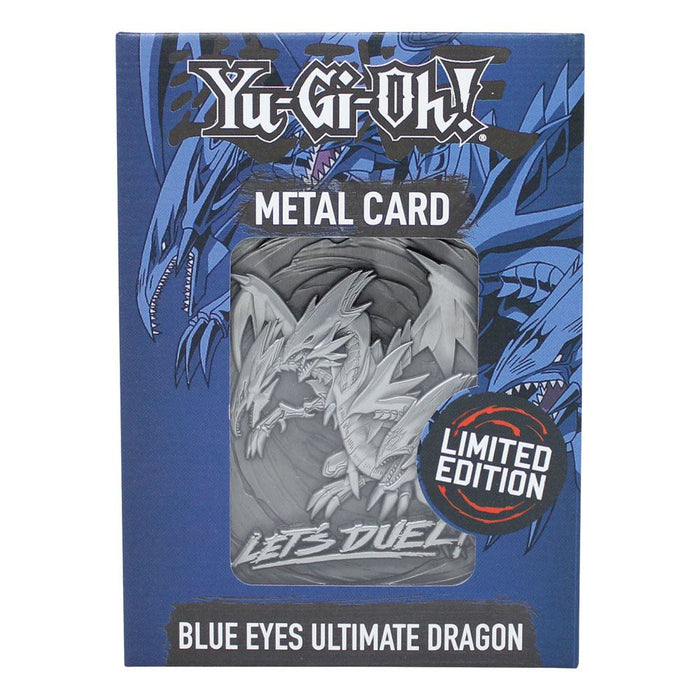 Yu-Gi-Oh! - Replik Karte "Blue Eyes Ultimate Dragon" Limited Edition