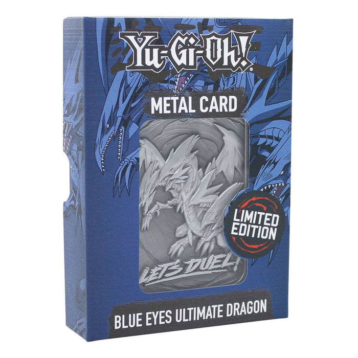 Yu-Gi-Oh! - Replik Karte "Blue Eyes Ultimate Dragon" Limited Edition