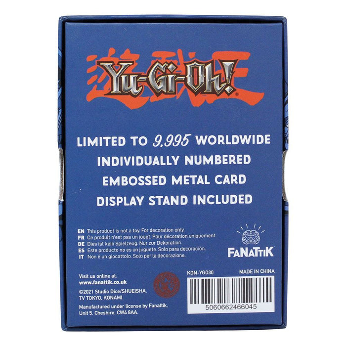 Yu-Gi-Oh! - Replik Karte "Blue Eyes Ultimate Dragon" Limited Edition