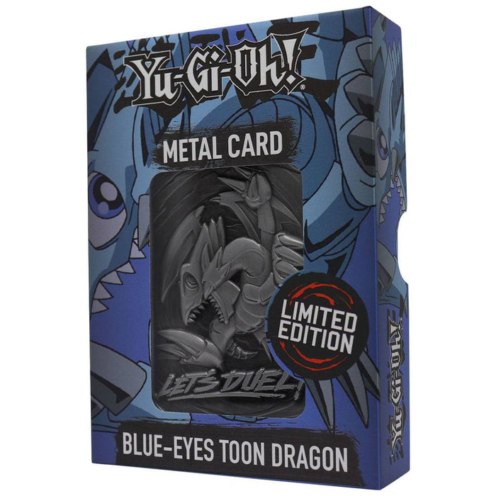 Yu-Gi-Oh! - Replik Karte "Blue Eyes Toon Dragon" Limited Edition