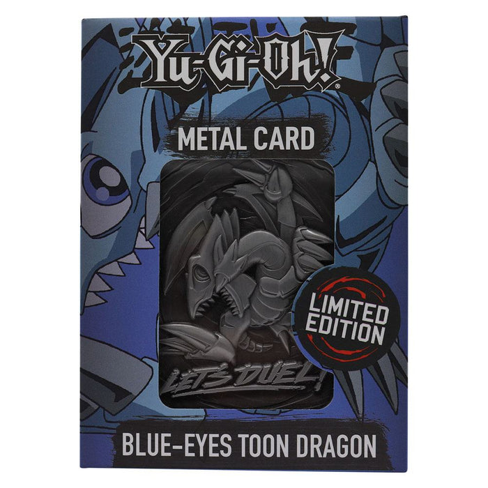 Yu-Gi-Oh! - Replik Karte "Blue Eyes Toon Dragon" Limited Edition