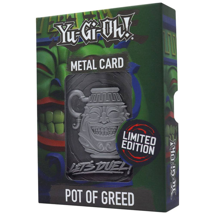 Yu-Gi-Oh! - Replik Karte "Pot of Greed" Limited Edition