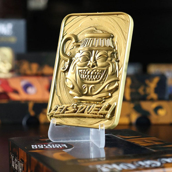 Yu-Gi-Oh! - Replik Karte "Pot of Greed" Limited Edition