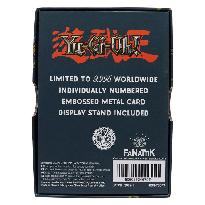 Yu-Gi-Oh! - Replik Karte "Dark Paladin" Limited Edition