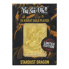Load image into Gallery viewer, Yu-Gi-Oh! - Replik Karte &quot;Stardust Dragon&quot; Limited Edition
