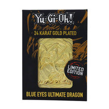 Load image into Gallery viewer, Yu-Gi-Oh! - Replik Karte &quot;Blue Eyes Ultimate Dragon&quot; Limited Edition
