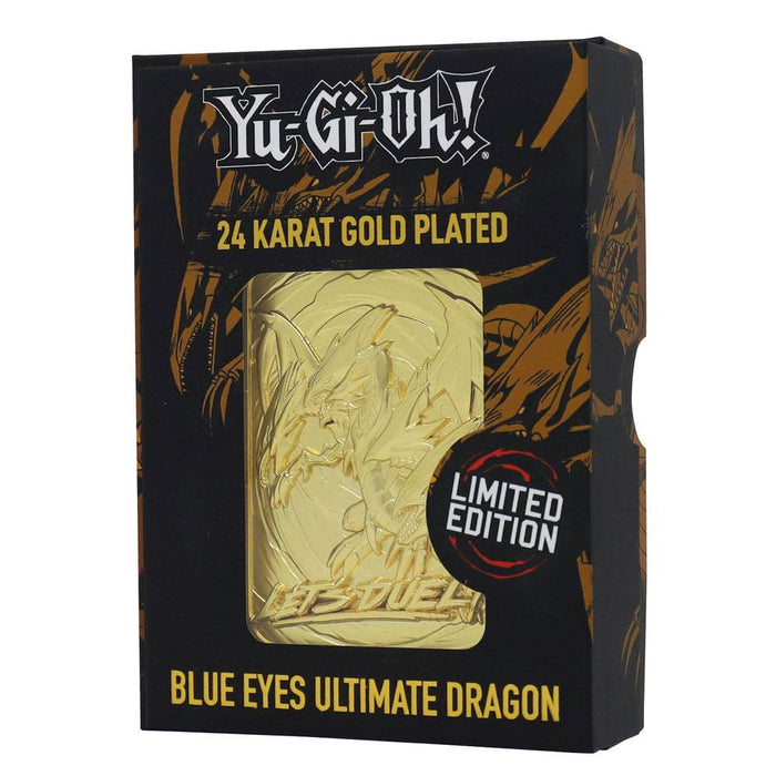 Yu-Gi-Oh! - Replik Karte "Blue Eyes Ultimate Dragon" Limited Edition