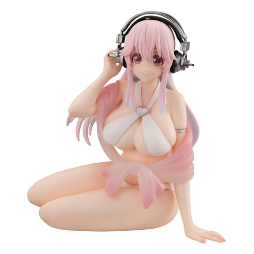 Super Sonico – Noodle Stopper PVC Statue Summer Memories Ver. | 11 cm