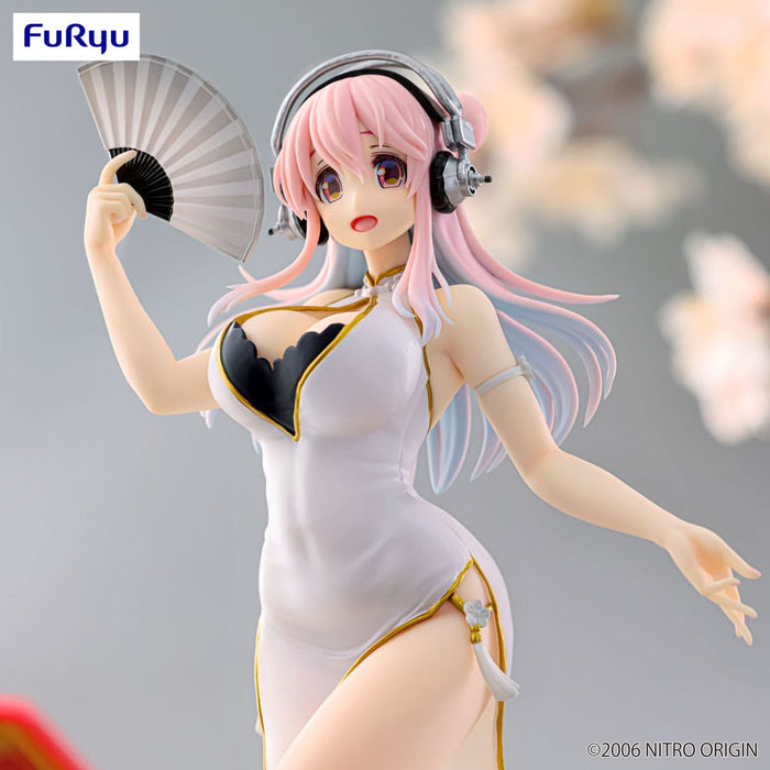 Super Sonico – China Dress Ver. (White) | PVC Figur