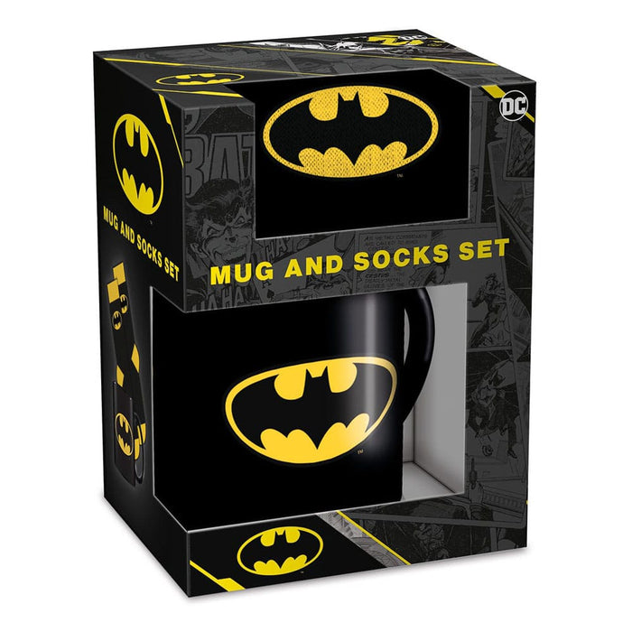 DC Comics - Batman - Set Tasse und Socken