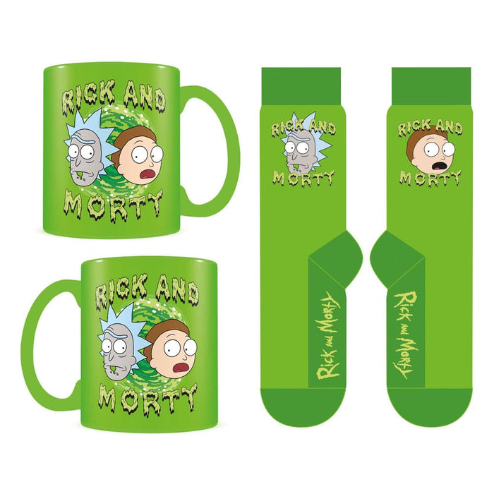 Rick and Morty - Set Tasse und Socken