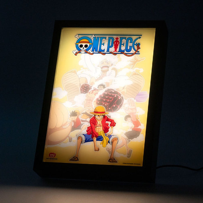 One Piece – LED Druck mit Rahmen | LED Leuchtbild 