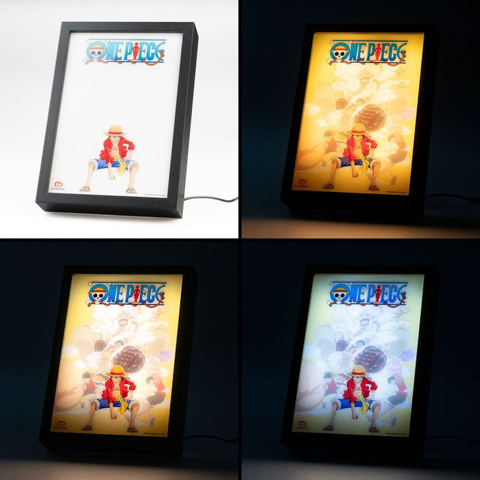 One Piece – LED Druck mit Rahmen | LED Leuchtbild
