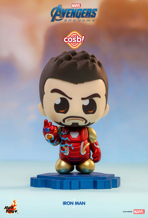 Avengers: Endgame Cosbi Minifigur - Iron Man Mark 85 Battle (8 cm)