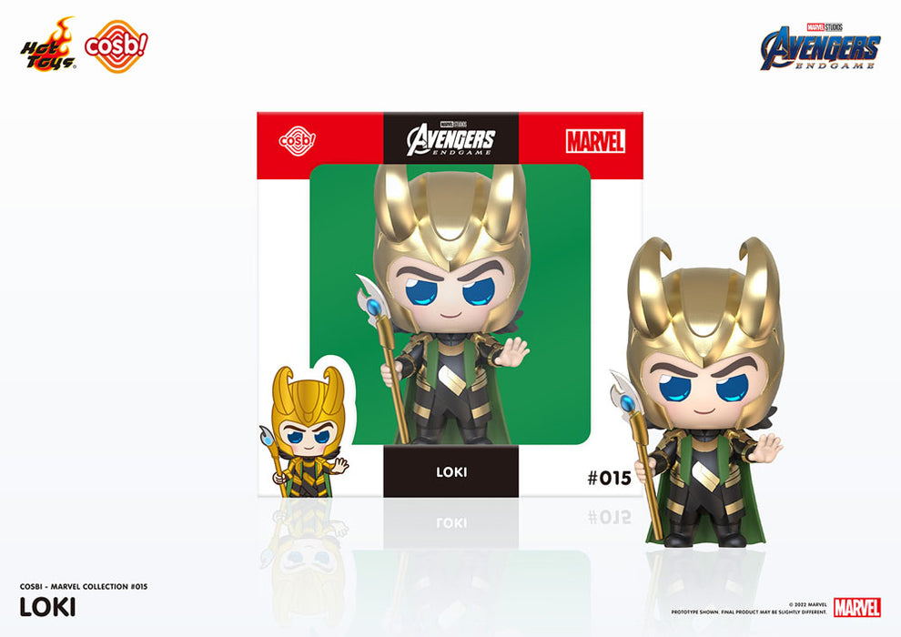 Avengers: Endgame Cosbi Minifigur - Loki (8 cm)