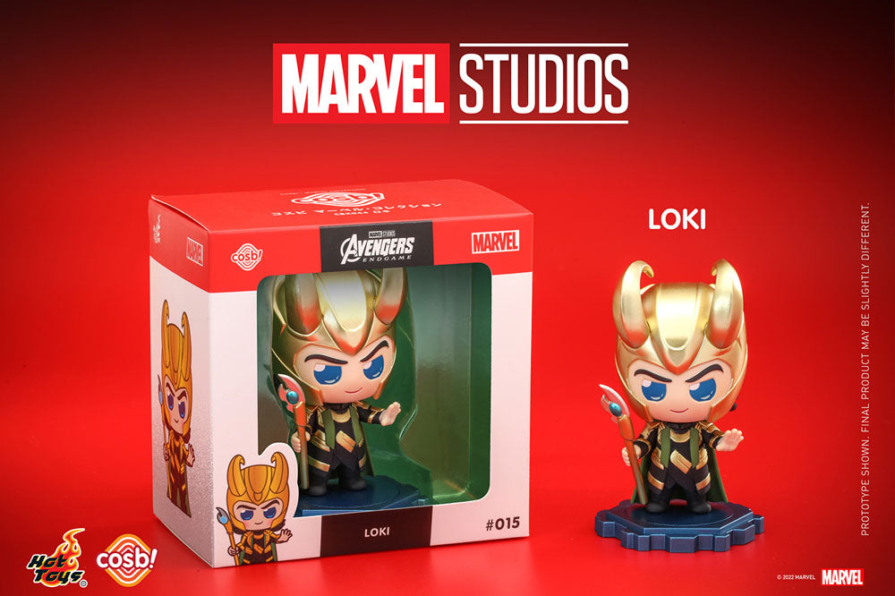 Avengers: Endgame Cosbi Minifigur - Loki (8 cm)