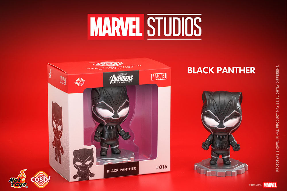 Avengers: Endgame Cosbi Minifigur - Black Panther (8 cm)