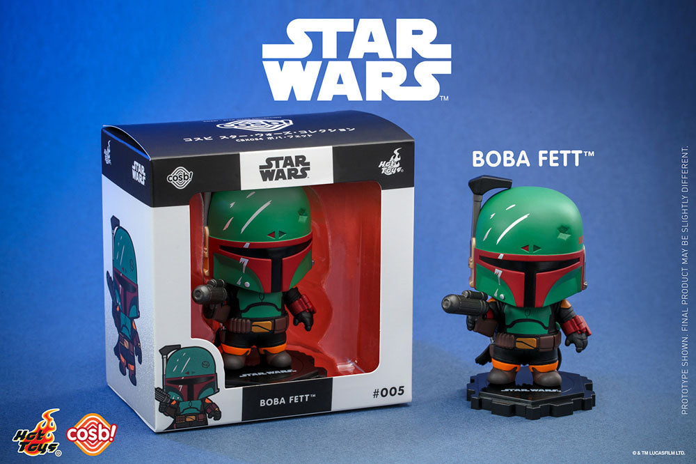 Star Wars: The Mandalorian Cosbi Minifigur - Boba Fett (8 cm)