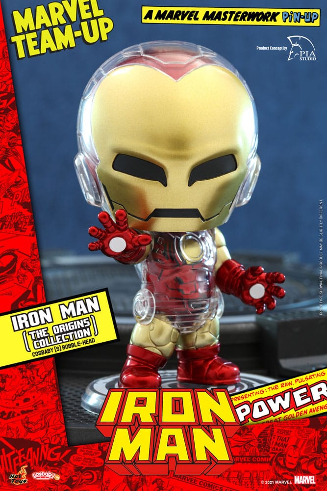 Marvel - Cosbaby Minifigur - Iron Man Origin (10 cm)