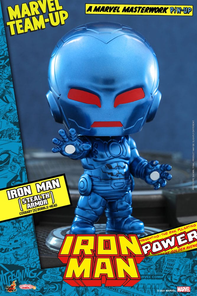Marvel - Cosbaby Minifigur - Iron Man Stealth Armor (10 cm)