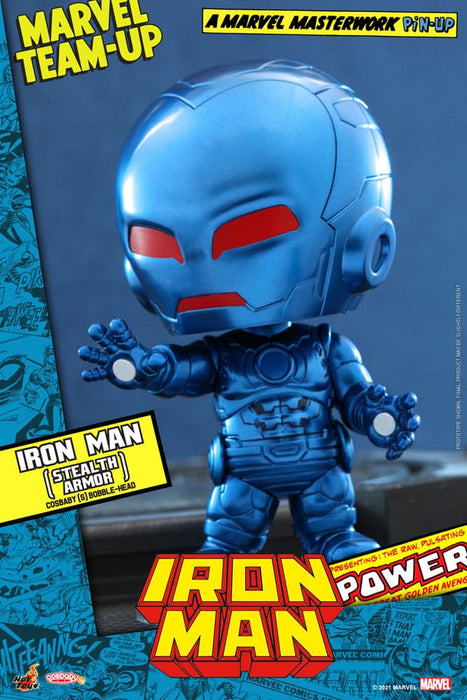 Marvel - Cosbaby Minifigur - Iron Man Stealth Armor (10 cm)