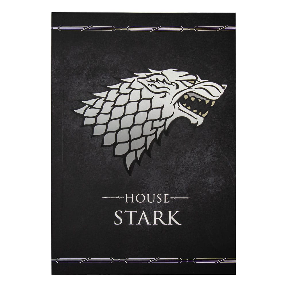 Game of Thrones - House Stark - Notizbuch DIN A5