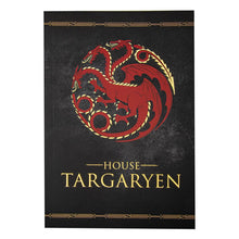 Load image into Gallery viewer, Game of Thrones - House Targaryen - Notizbuch DIN A5
