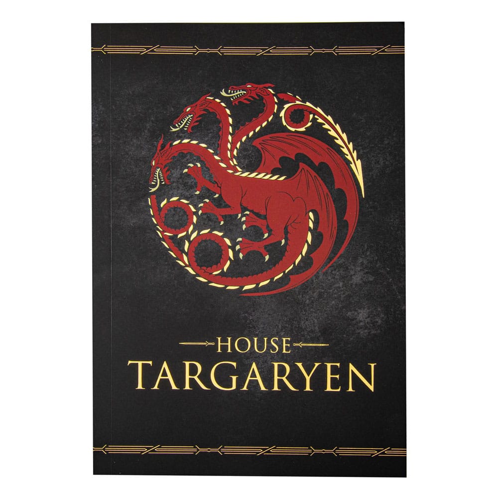 Game of Thrones - House Targaryen - Notizbuch DIN A5