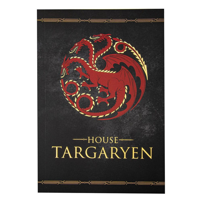 Game of Thrones - House Targaryen - Notizbuch DIN A5