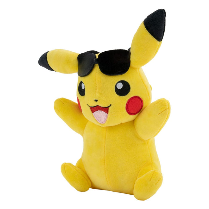 Pokemon Plüschfigur - Pikachu mit Sonnenbrille