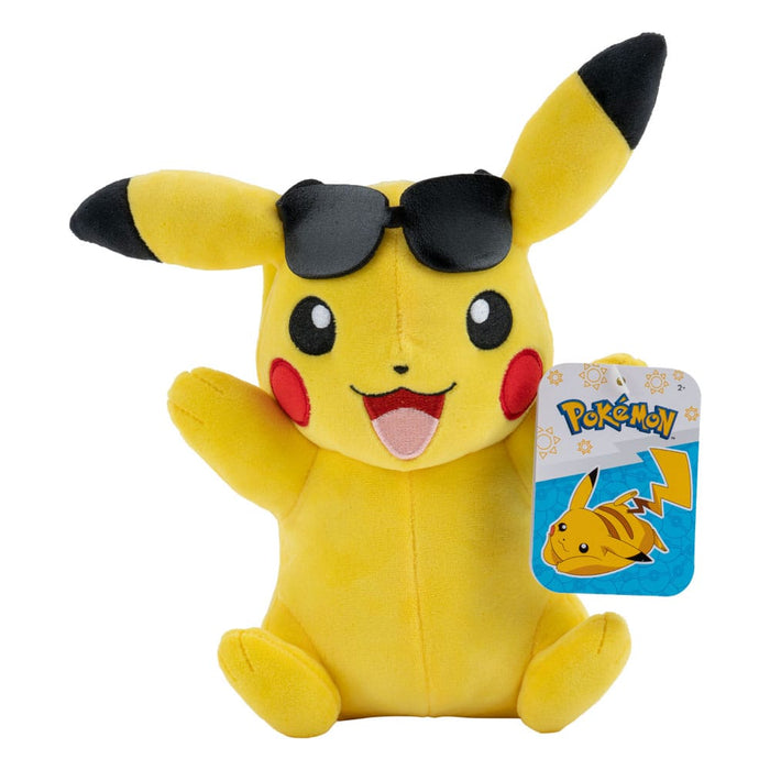 Pokemon Plüschfigur - Pikachu mit Sonnenbrille