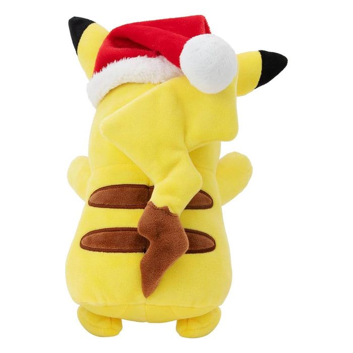 Pokémon Plüsch – Winter Pikachu mit Weihnachtsmütze | Plüschfigur