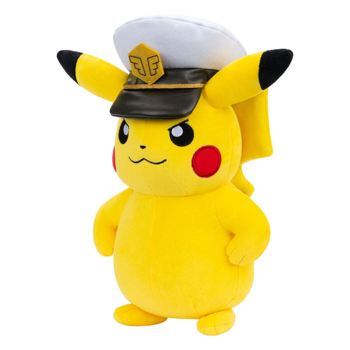 Pokémon Plüschfigur Captain Pikachu | Offizielle Plüschfigur