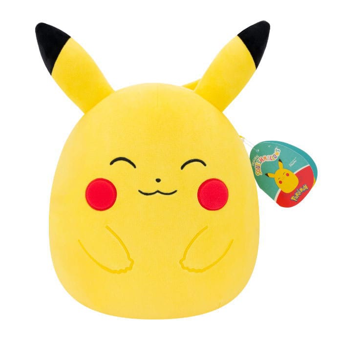 Pokémon – Squishmallows – Glückliches Pikachu | Plüschfigur