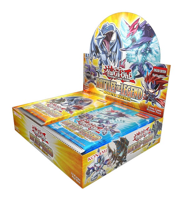 Yu-Gi-Oh! TCG – Battle of Legends: Monster Mayhem Display (24 Booster) | Englische Version