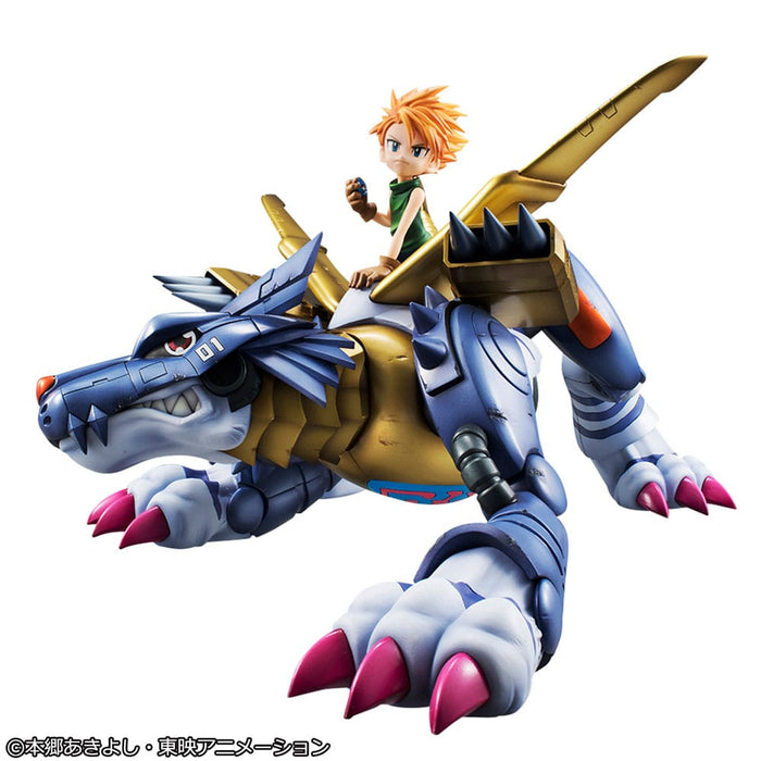 Digimon Adventure – MetalGarurumon & Ishida Yamato | Precious G.E.M. PVC Figur