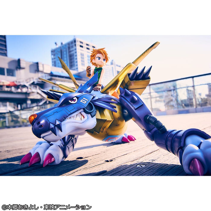 Digimon Adventure – MetalGarurumon & Ishida Yamato | Precious G.E.M. PVC Figur