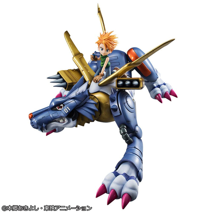 Digimon Adventure – MetalGarurumon & Ishida Yamato | Precious G.E.M. PVC Figur