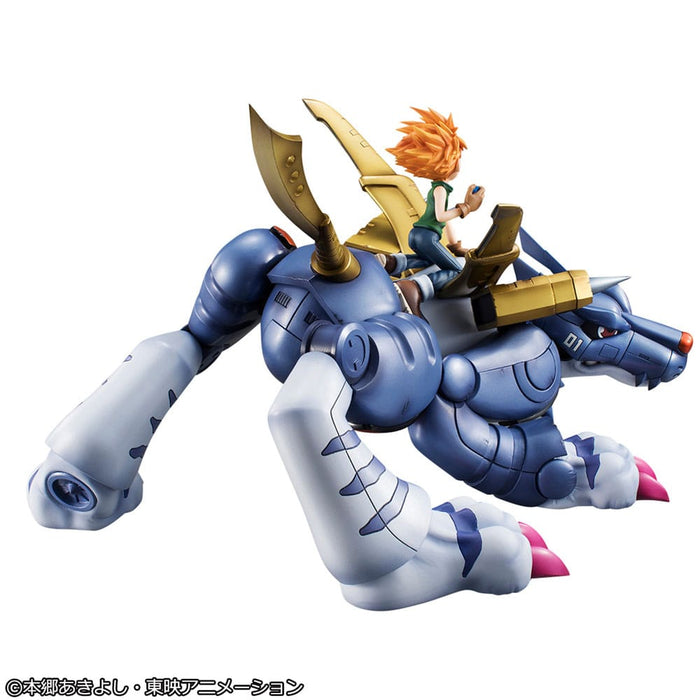 Digimon Adventure – MetalGarurumon & Ishida Yamato | Precious G.E.M. PVC Figur
