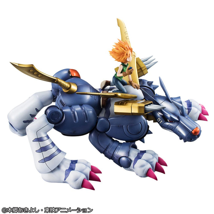 Digimon Adventure – MetalGarurumon & Ishida Yamato | Precious G.E.M. PVC Figur
