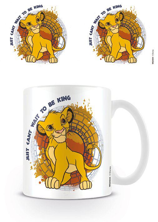 Disney – König der Löwen Simba "Just Can't Wait to Be King" | Offizielle Keramiktasse