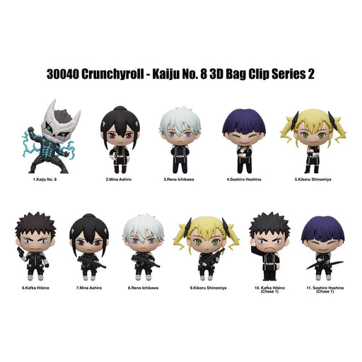 Kaiju No. 8 – PVC Taschenanhänger Series 2 (Blind Bags)
