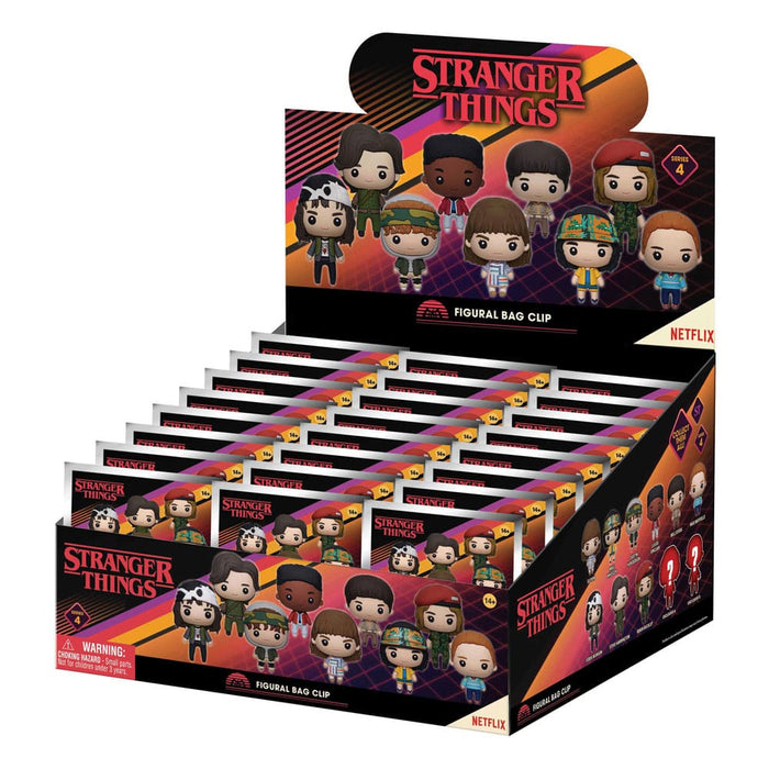 Stranger Things – Series 4 | 3D PVC Taschenanhänger Blind Box