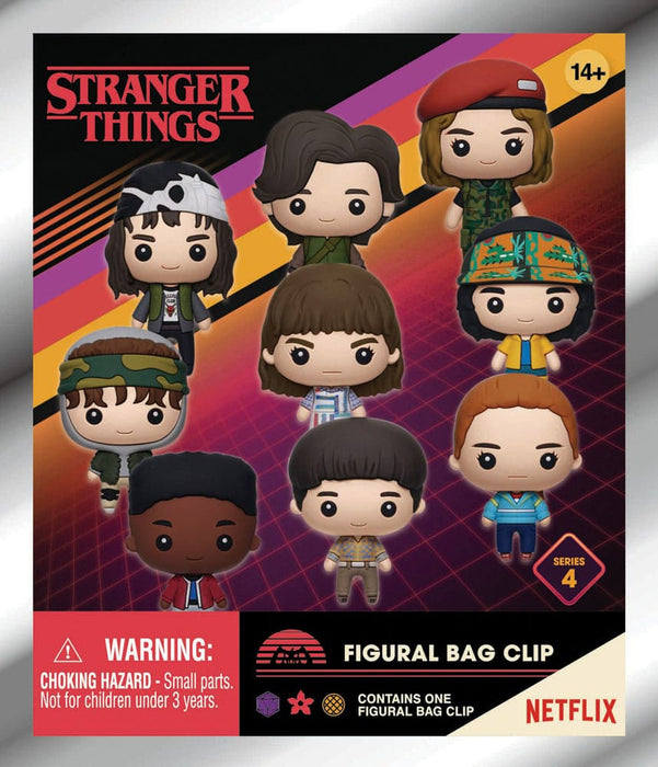 Stranger Things – Series 4 | 3D PVC Taschenanhänger Blind Box