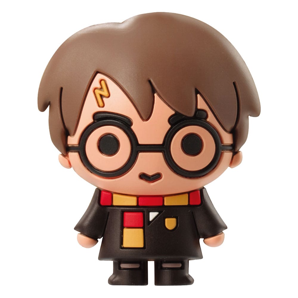 Harry Potter Relief-Magnet - Harry mit Schal